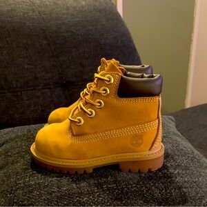 Timberland Classic Wheat Prima Loft Waterproof Toddler Boots Sz 6M